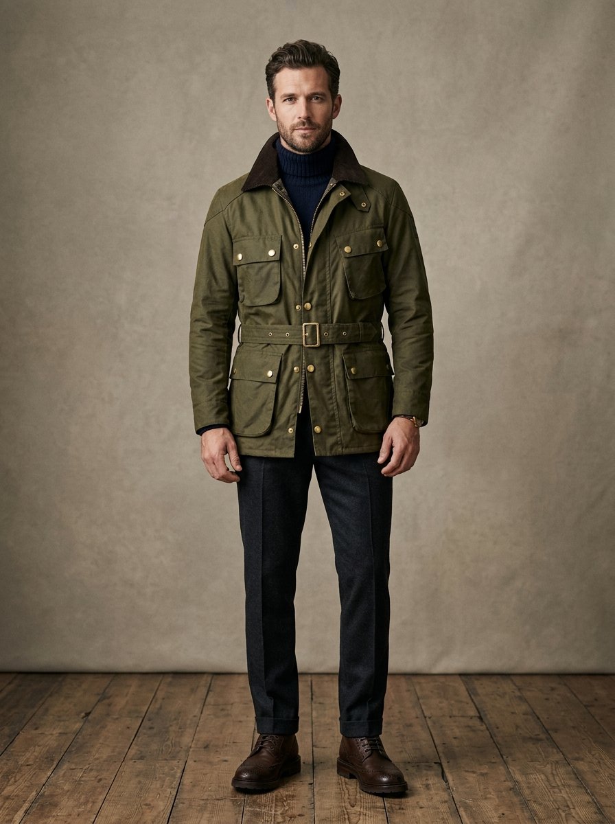 The Mayfair Wool Field Coat